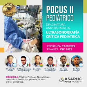 Matricula POCUS II - Teórico/Práctico - Pediatrico