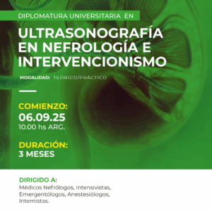 Diplomatura Universitaria en Ultrasonografía en Nefrología e Intervencionismo 2.ª Edición